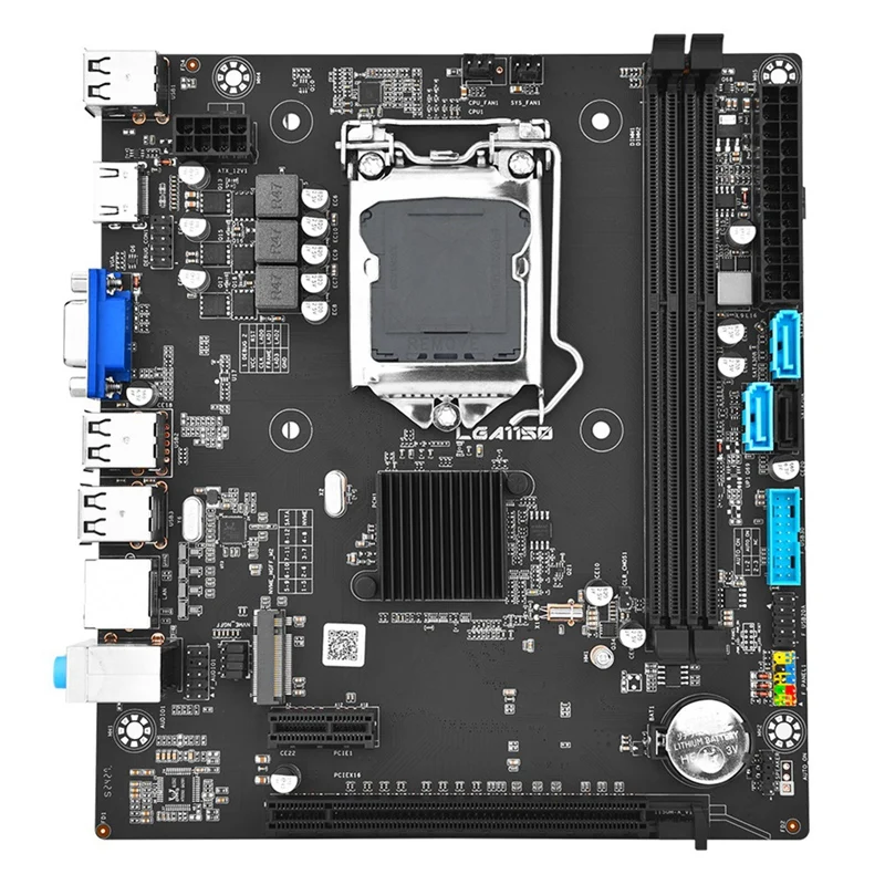 H81M-A Motherboard LGA-1150 CPU 2XDDR3 RAM Support -Compatible VGA For Desktop PC