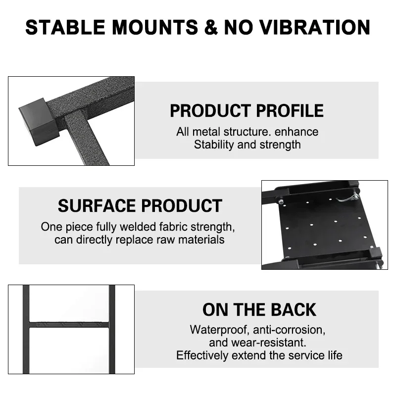 Universal Foldable Truck Tailgate Ladder Pickup Step Grip Plates Rubber Ladder Car Rear Door Extension Feet Step Ladder