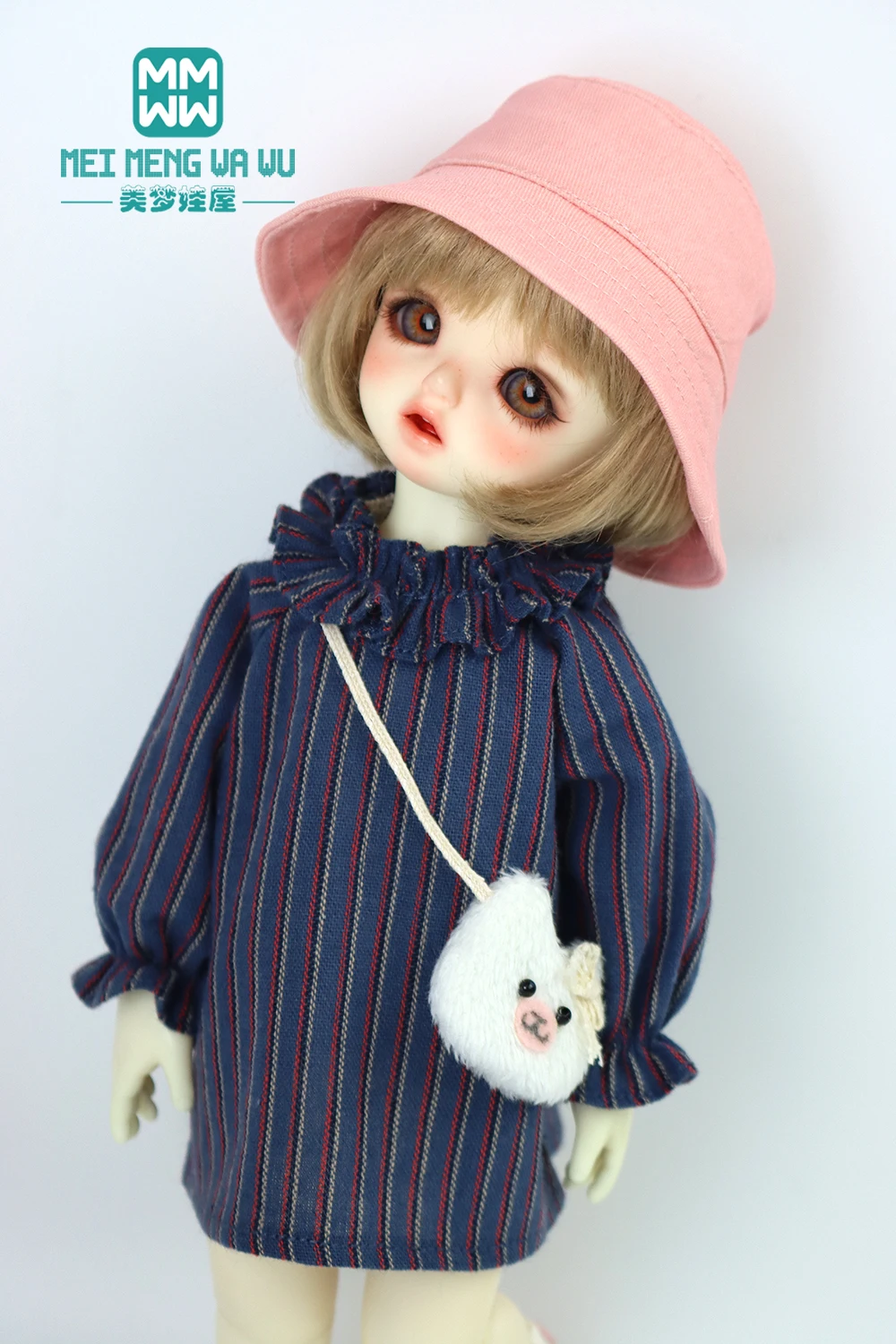 

Подходит для куклы 30 см 1/6 BJD YOSD MYOU, модная кукла с воротником, платье, игрушки, подарки