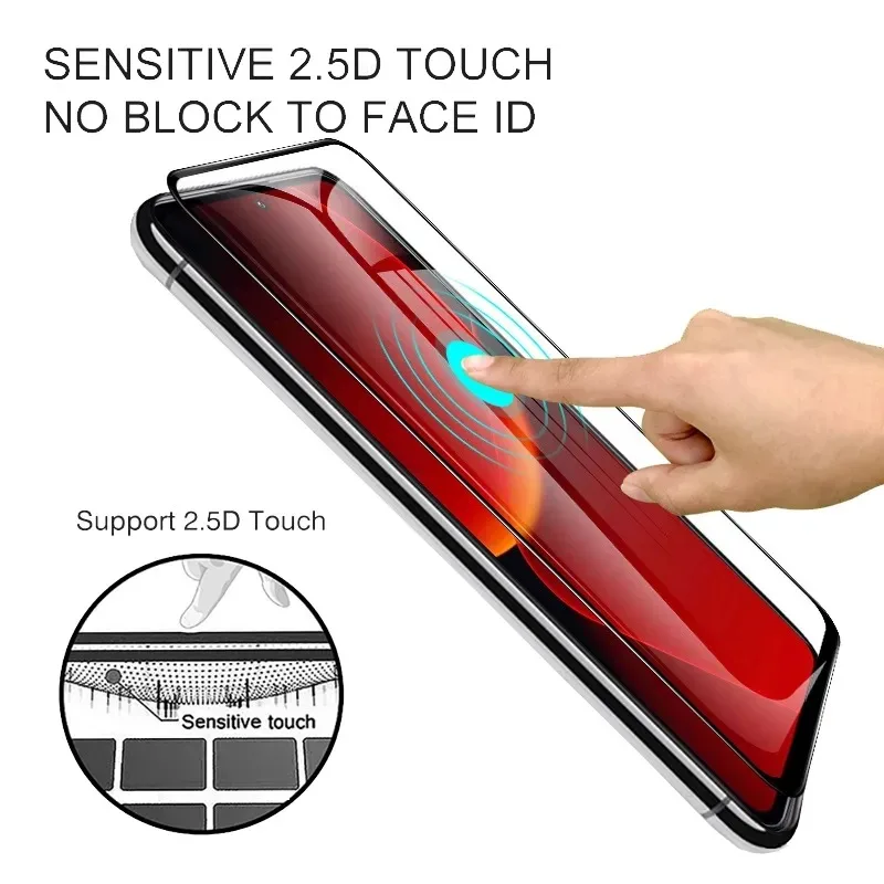 4 In 1Full Cover Tempered Glass For Xiaomi 13T Screen Protector Camera Lens Protective Film for Xiaomi 11T 12T Pro 13T Pro Glass