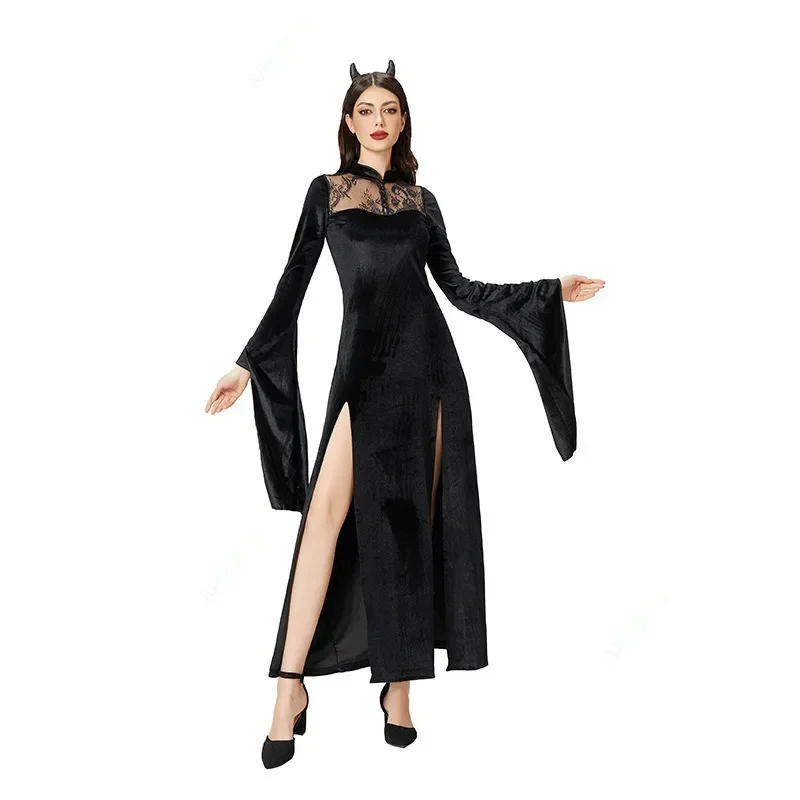 

Middle Ages Renaissance Dresses Women's Halloween Witch Wedding Costumes Robes Role-playing Costumes Stage Costumes Performances