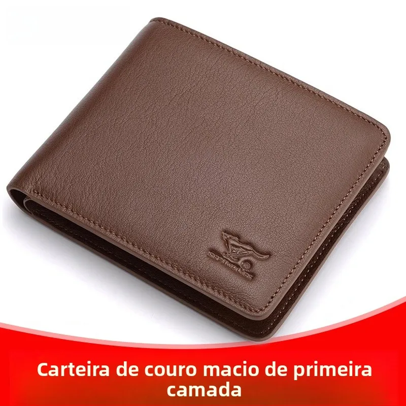 septwolves-genuine-leather-wallet-men's-short-style-soft-top-layer-cowhide-horizontal-design-student-money-clip-business-bag