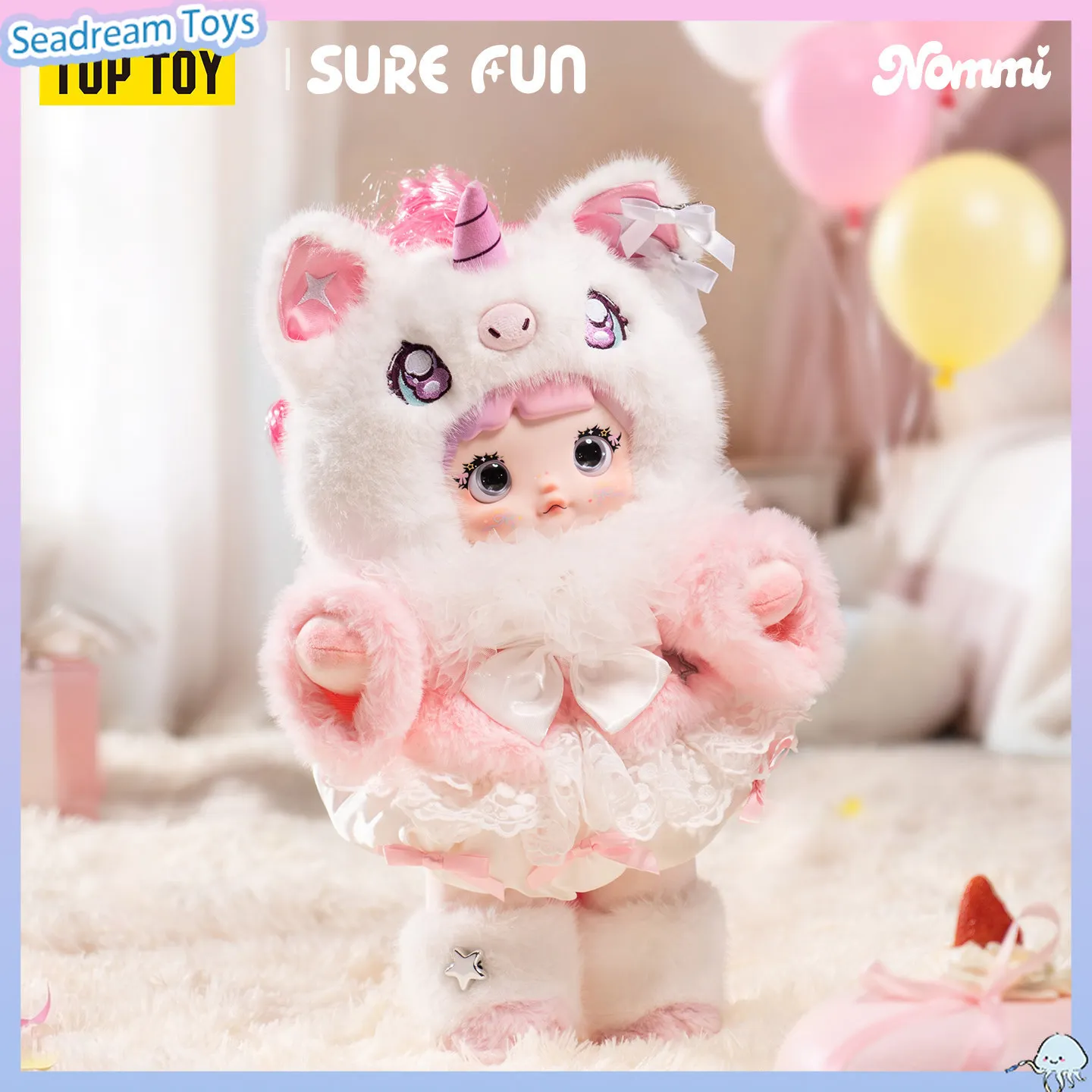 Authentic TOPTOY Nommi Star Wish Collector 3rd‑Anniversary Limited Edition Hanging Card Collectible Toy Exclusive Souvenir Gift