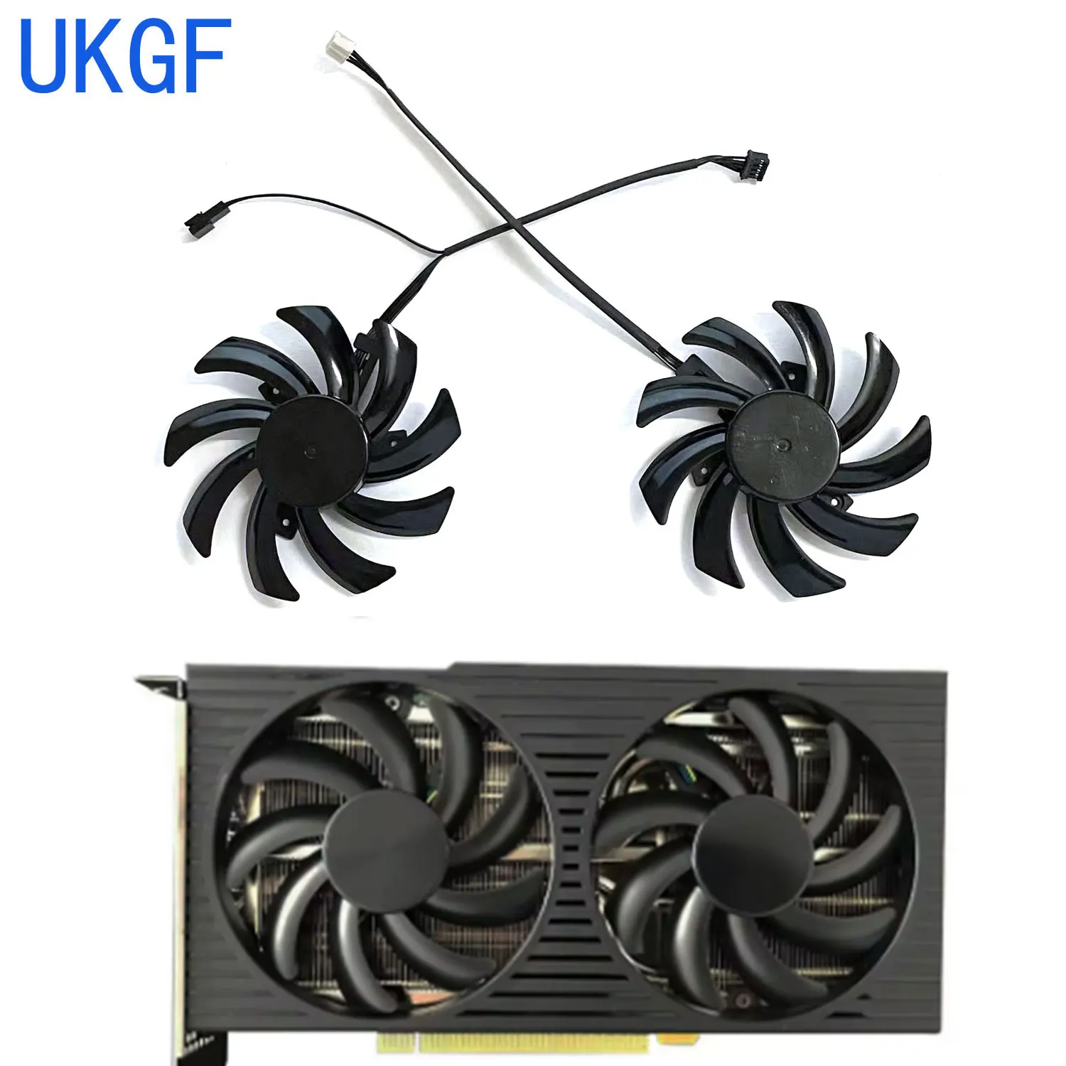 

82mm FDC10H12D9-C RTX3060 3060TI GPU Fan for Lenovo/Dell/HP RTX 3060 TI OEM Graphics Card Fan Replacement Cooling Fan