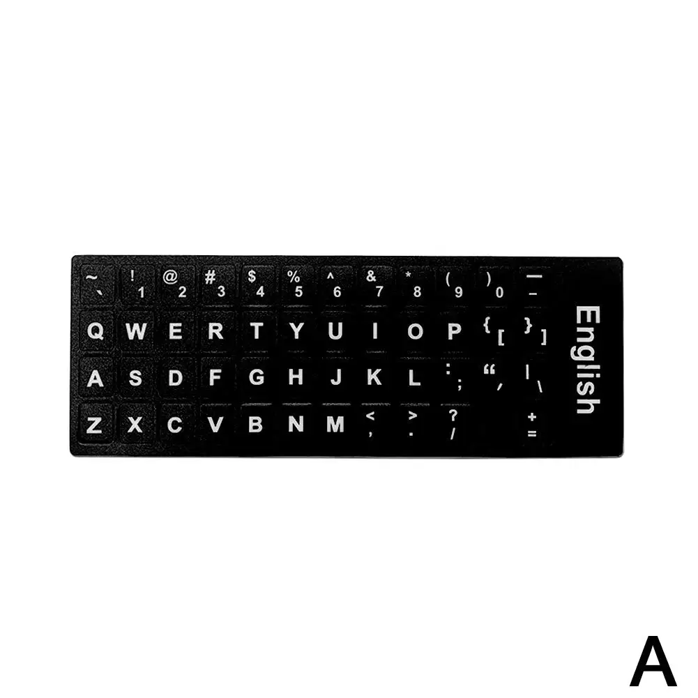 Pegatinas esmeriladas para teclado de ordenador portátil, película protectora esmerilada para teclado, I7F0