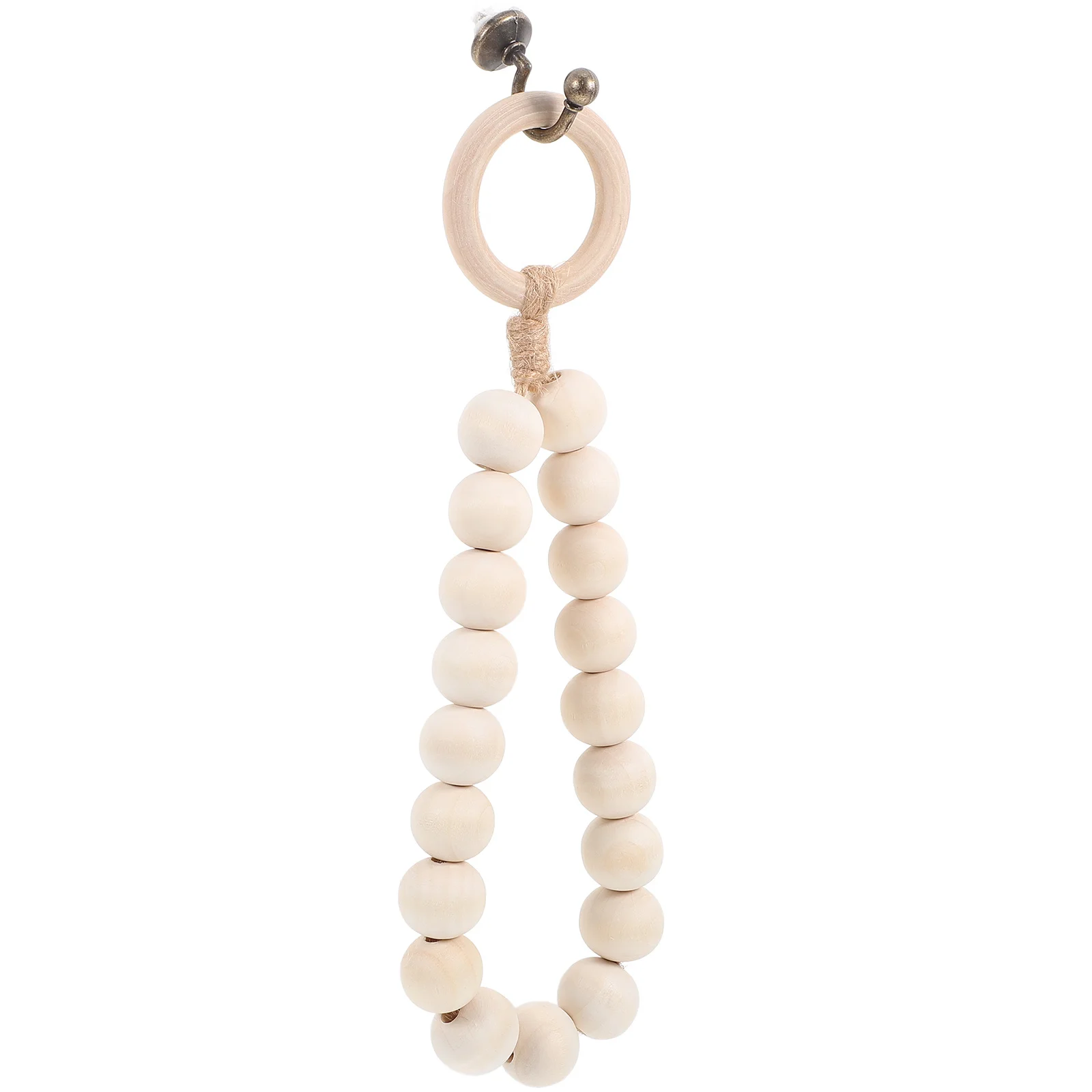 

Wood Towel Rack Wall Mounted Hand Towel Holder Vintage Bathroom Kitchen Organizer Wooden Storage Rack Durable Sturdy Design