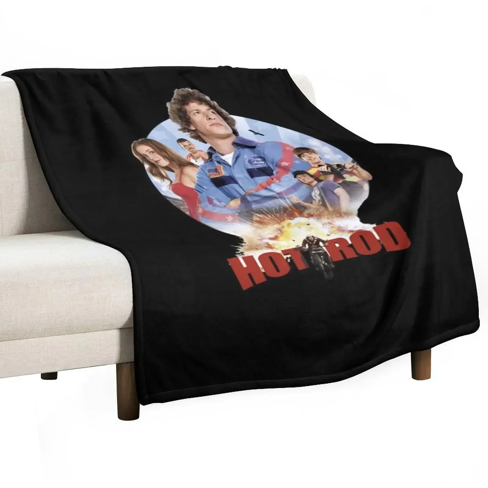 

Hot Rod Movie Andy Samberg \t Throw Blanket Shaggy for babies Hairys Blankets