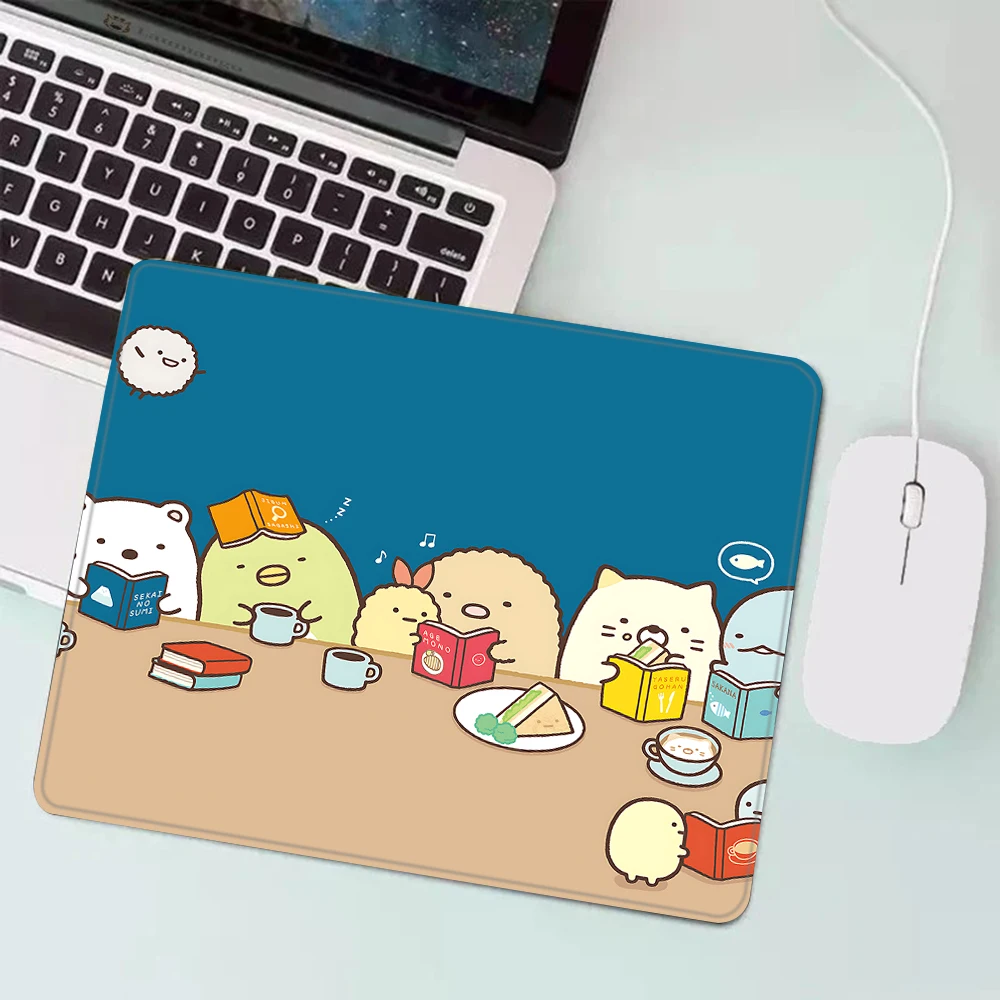 Cartoon Cute Sumikkos-gurashis Gaming Mouse Pad XS Small Mousepad for PC Gamer Desktop Decoration Office Mouse Mat Deskmat Rug