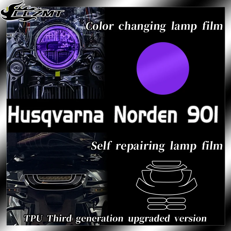 

For Husqvarna Norden 901 Norden901 Headlights Taillights Instrument Film Transparent Protection Film Modified Accessories