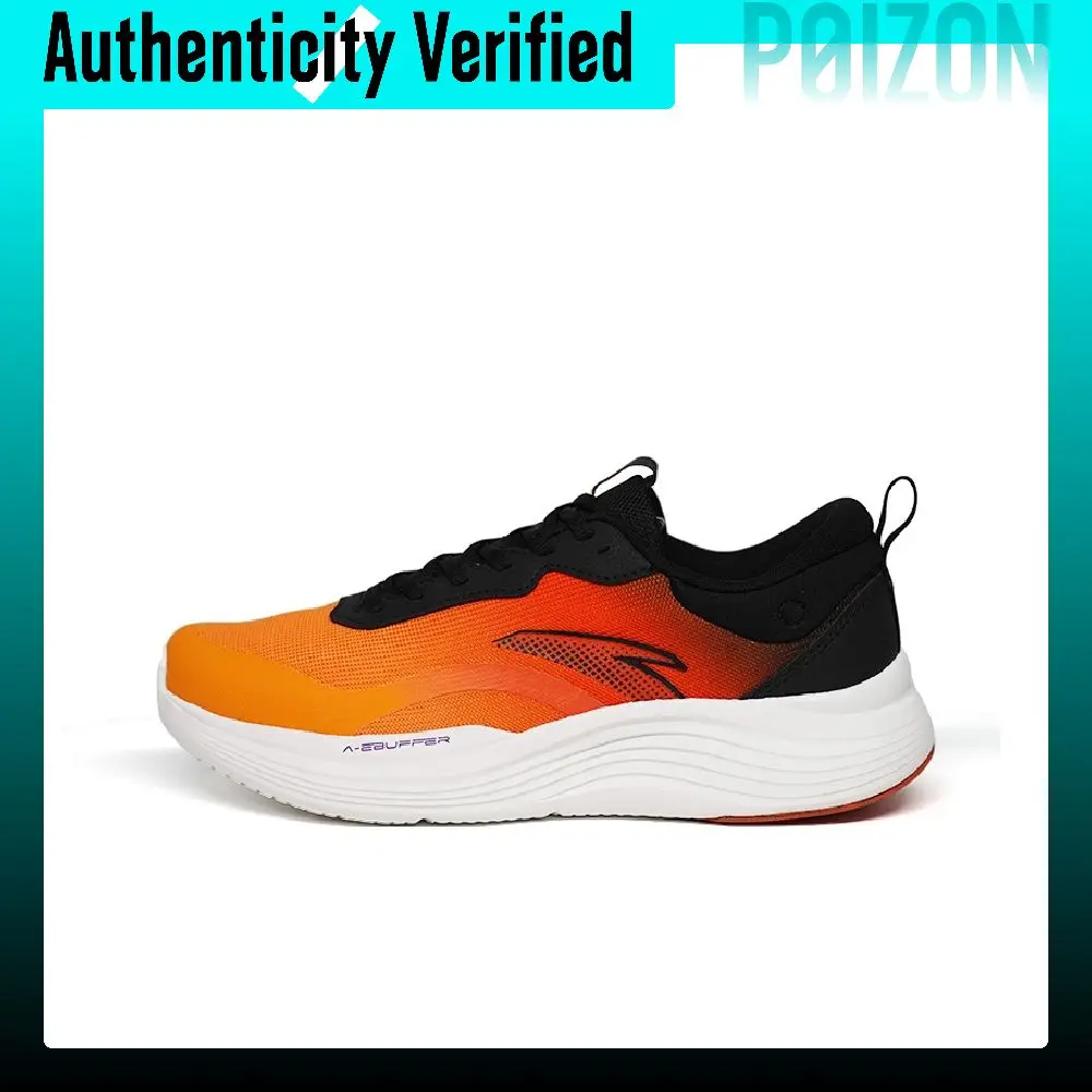 Anta Low top Athletic Shoes Men's Sunrise Orange/Black/Vibrant Orange 112617766R-4