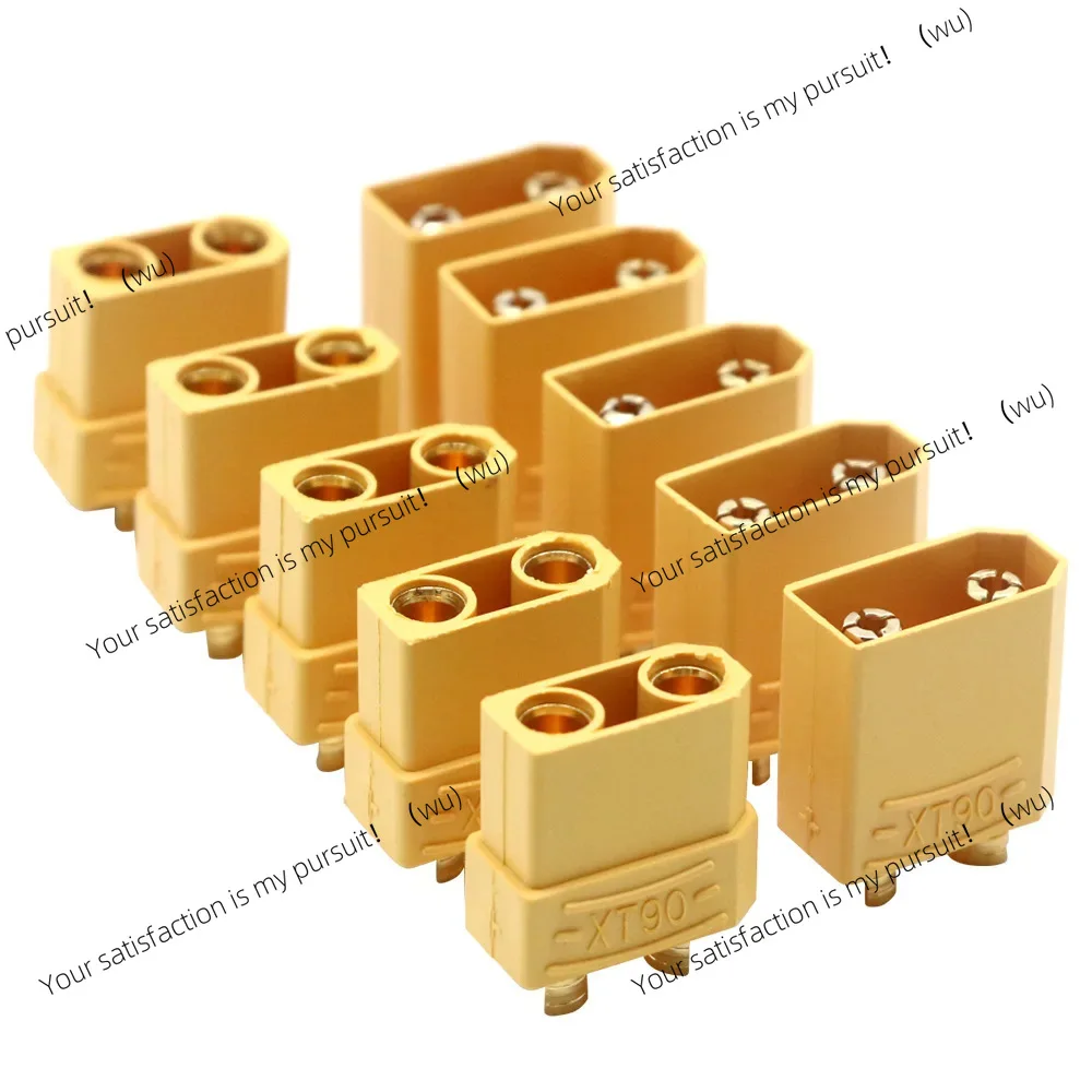 

XT90 gold-plated banana head male and female plug connector, battery bullet connector