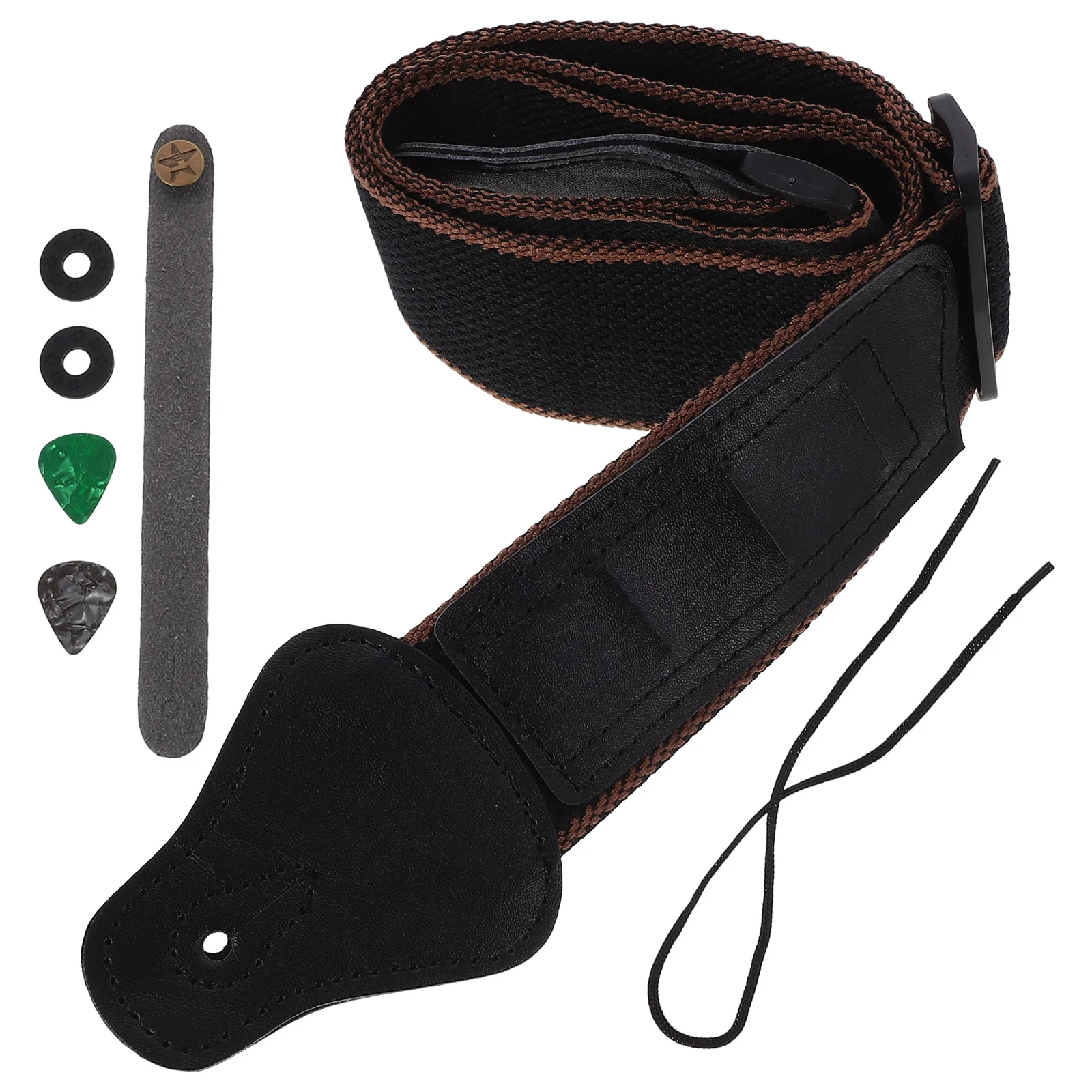 

1Set Wear-Resistant Adjustable Guitar Shoulder Strap for Acoustic Electric Bass Classical Folk Guitar Comfortable Gift