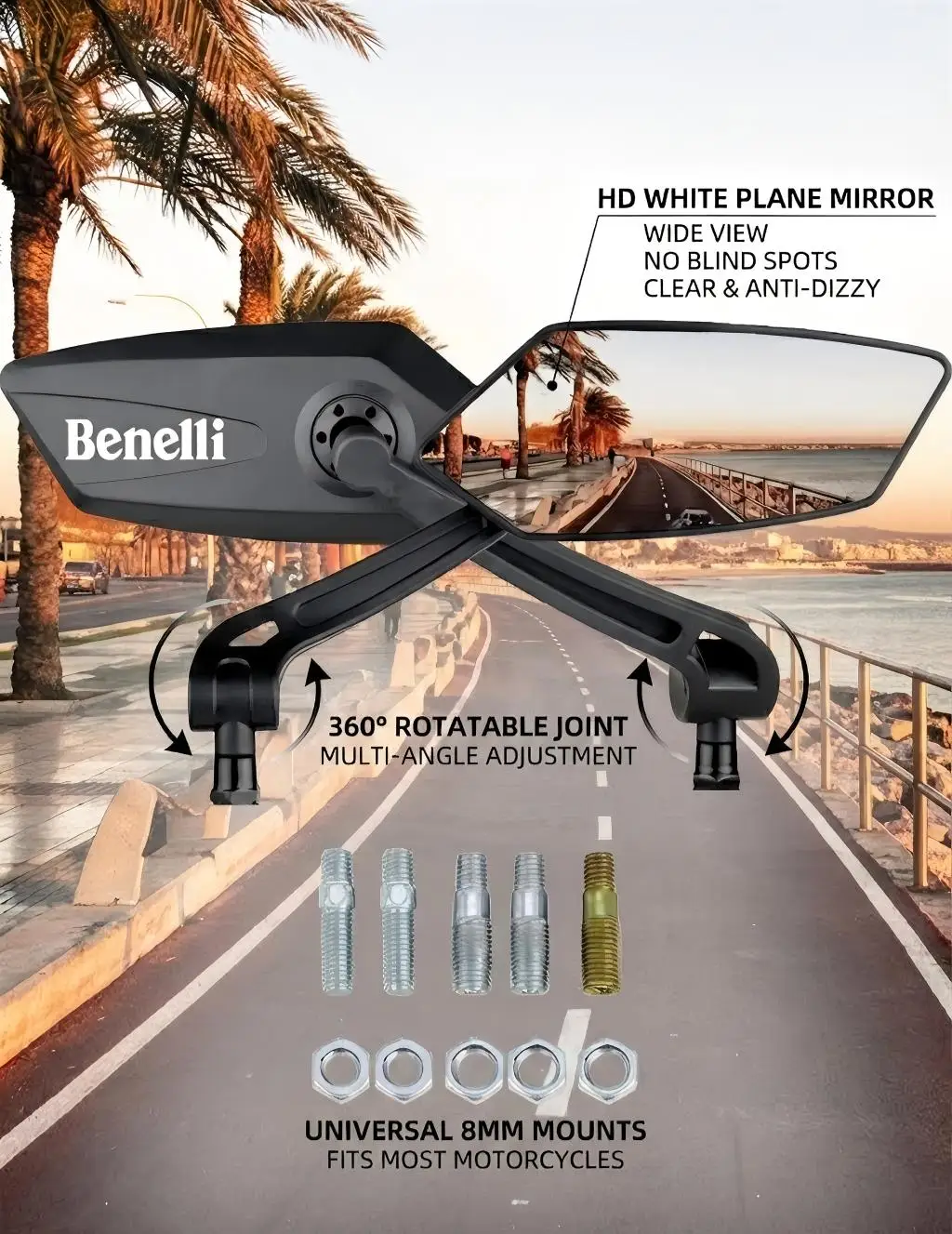 Motorcycle Rear Vie…