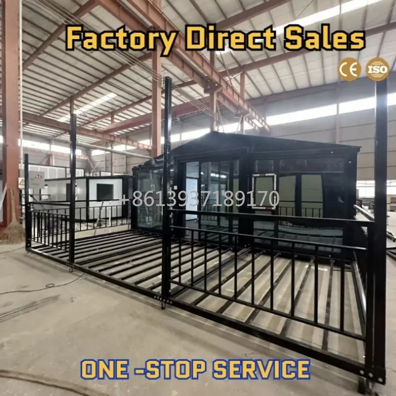 High Quality Container House Steel Structure 2 Bedroom Movable Homes China Supplier for Sale