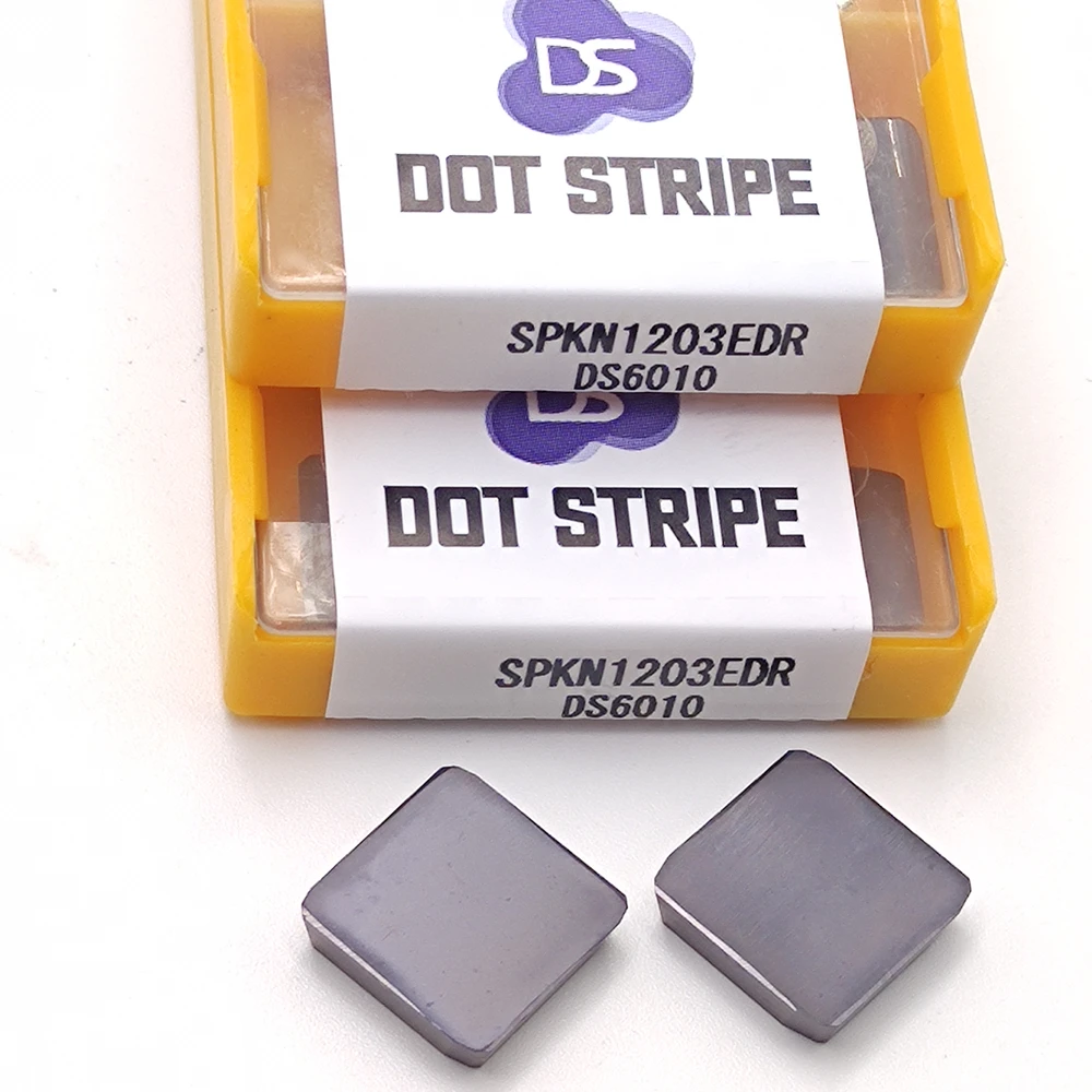 10PCS SPKN1203 카바이드 인서트 외부 터닝 커팅 블레이드 도구 SPKN 1203 CNC 도구 선반 커터 도구