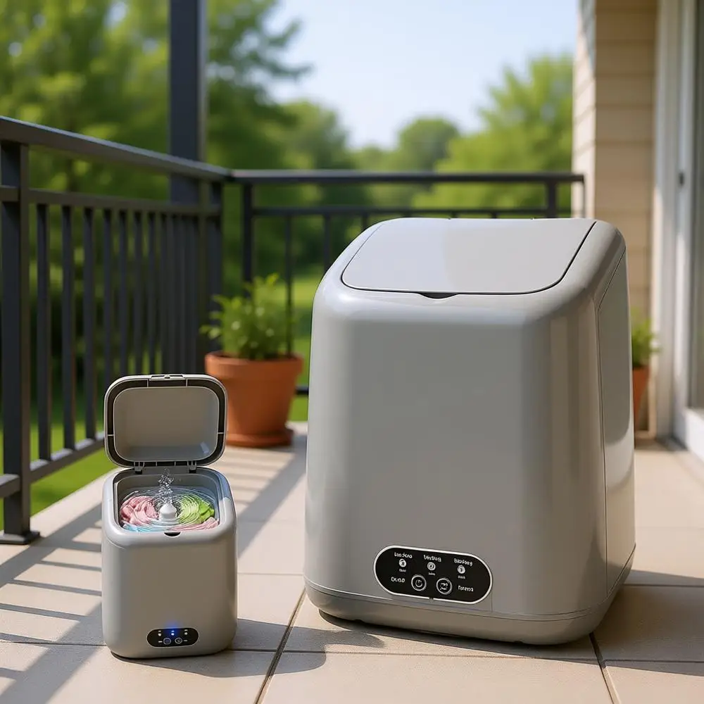 

Портативная стиральная машина, мини-компактная стирально-сушильная машина, компактная стиральная машина для квартиры и автофургона, для ручной стирки одежды