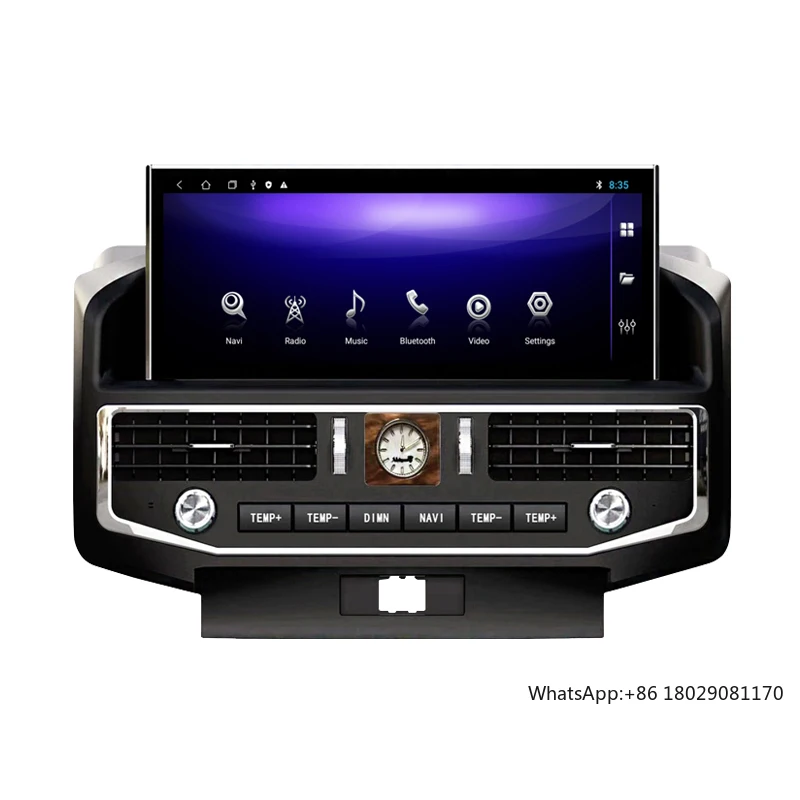 

2023 Car Accessories 12.3" Car Dashboard Display Upgrade Android For Toyota Land Cruiser LC200 2008-2015 GPS Navigation Carplay