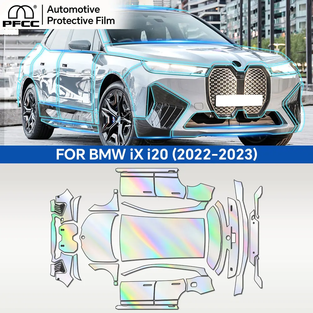 

PPF for BMW IX50 IX40 M60 Xdrive i20 2022 2023 Pre Cut TPU Car Paint Protection Film Transparent Kit Clear Decal Body Sticker ﻿