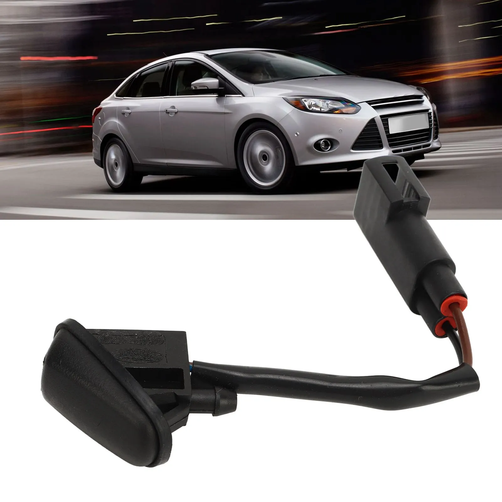 Windshield Washer Nozzle 1708797 Front Windscreen Wiper Nozzle Replacement For Ford Focus 2011 To 2013