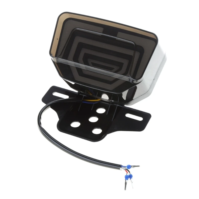 LED Tail Light Stop Turn Direction for TMX125/155 CG125 with Scanning Dynamic Animation Breathing DRL