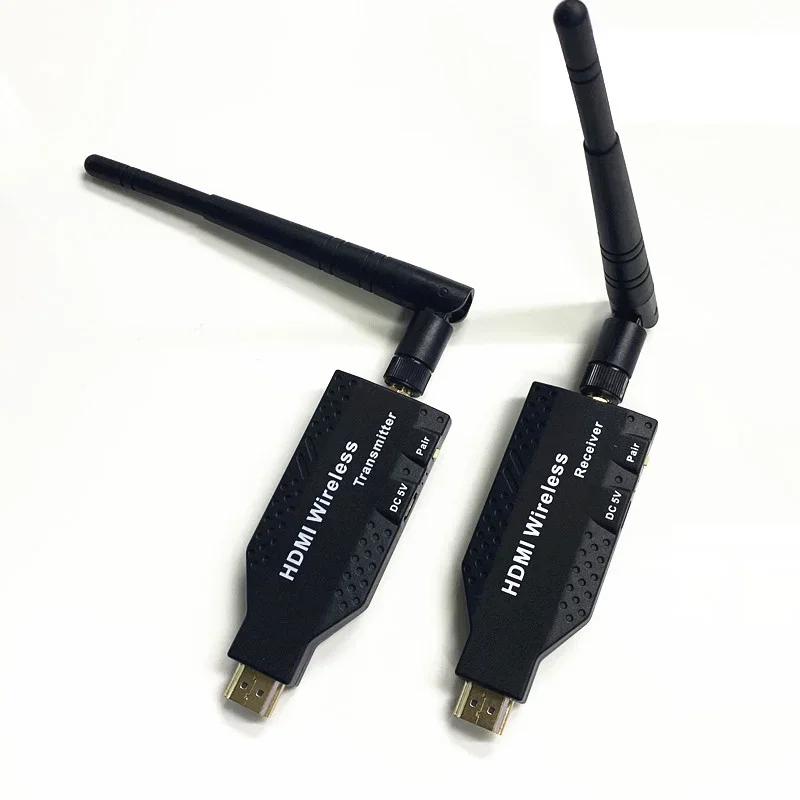 1080P 60Hz Mini 5G WIFI HDMI Wireless Extender Transmitter and Receiver 50m Support 1 to Many
