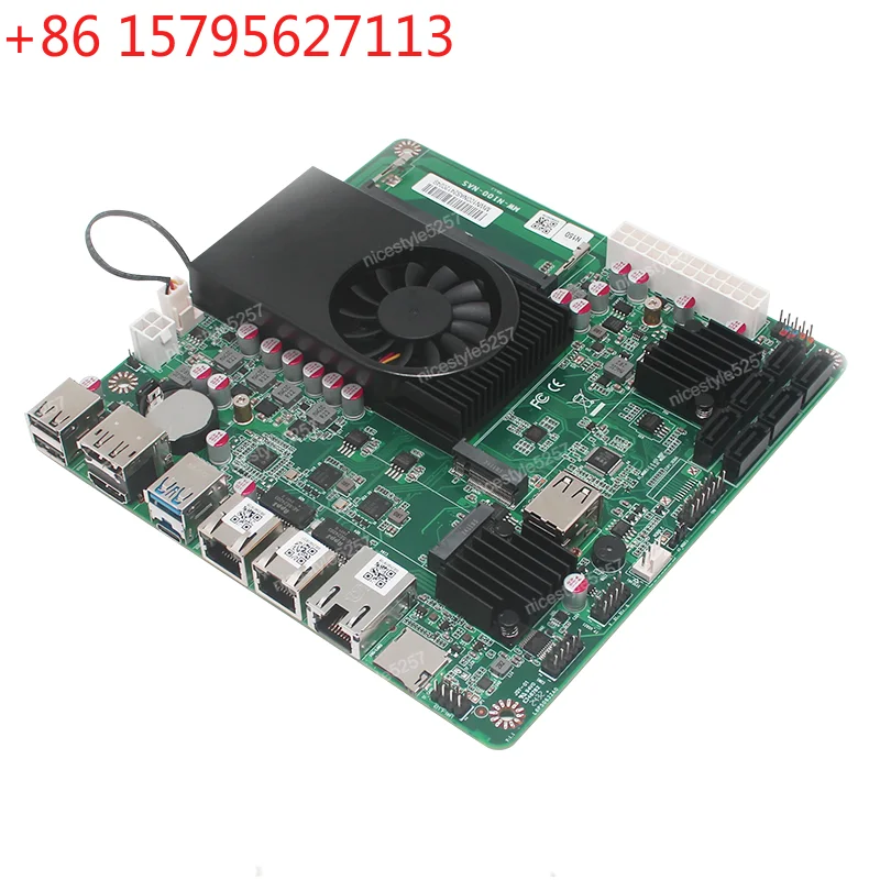 i3 N305/N150 six-bit NAS main board 10 Gigabit network port 2 2.5G/1 2 m.2
