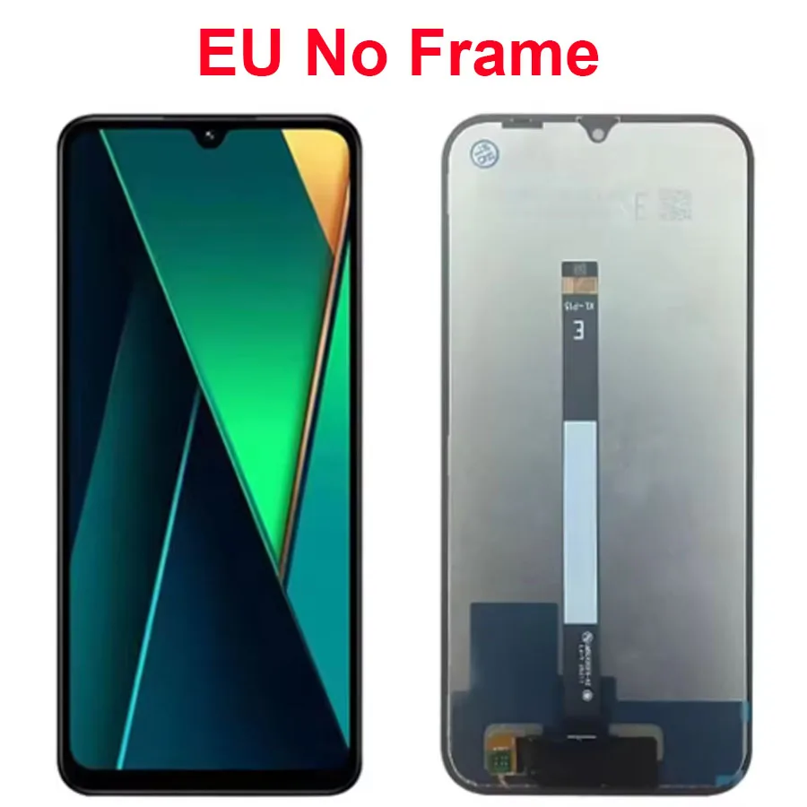 6.9'' Ekran LCD z panelem dotykowym i digitizerem do Xiaomi Redmi 15C 4G, części zamienne do Xiaomi Redmi 15C, ekran z ramką — zdjęcie produktu 4