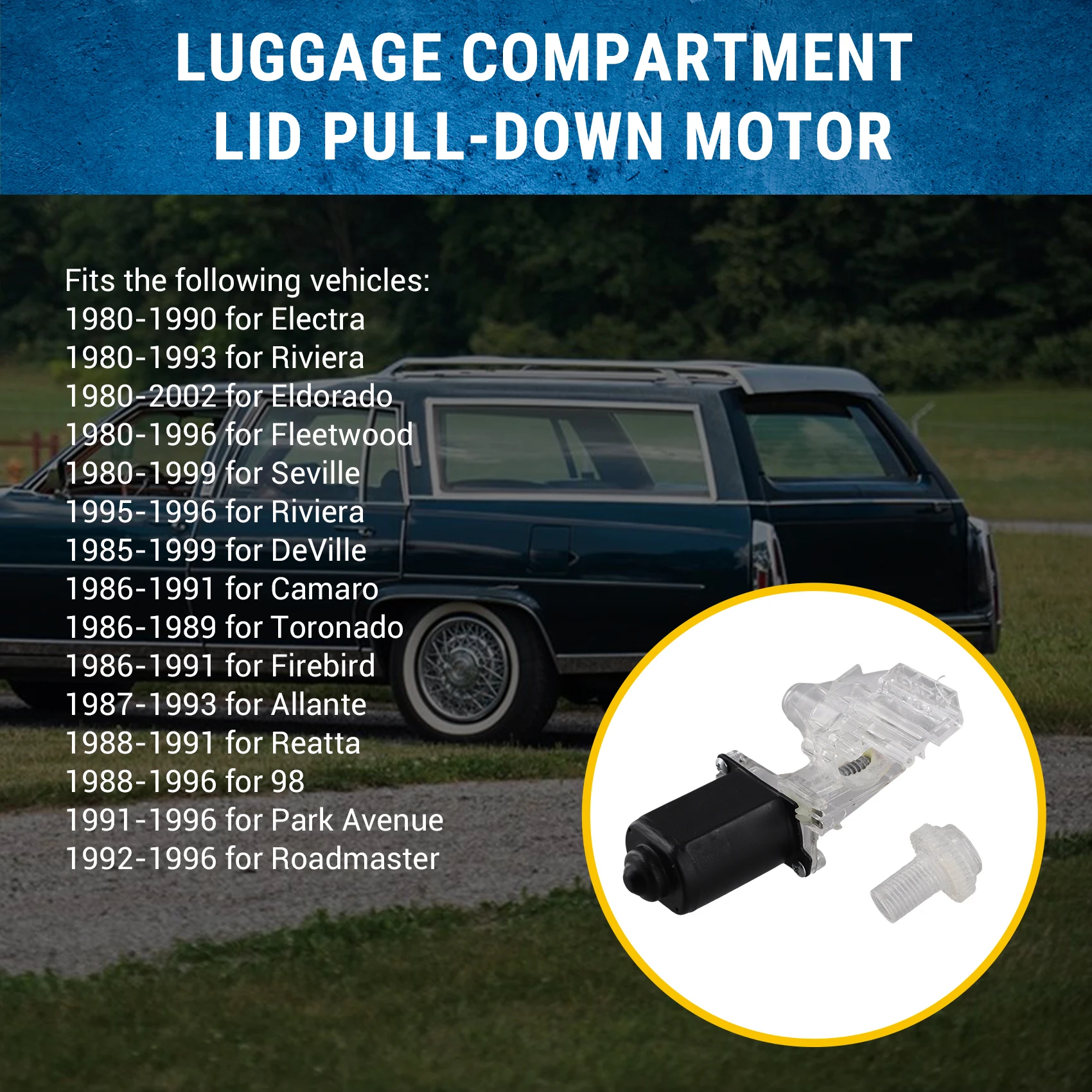 

【Падение цены! !】747-000 Двигатель тяги крышки багажника для Camaro Pontiac Firebird