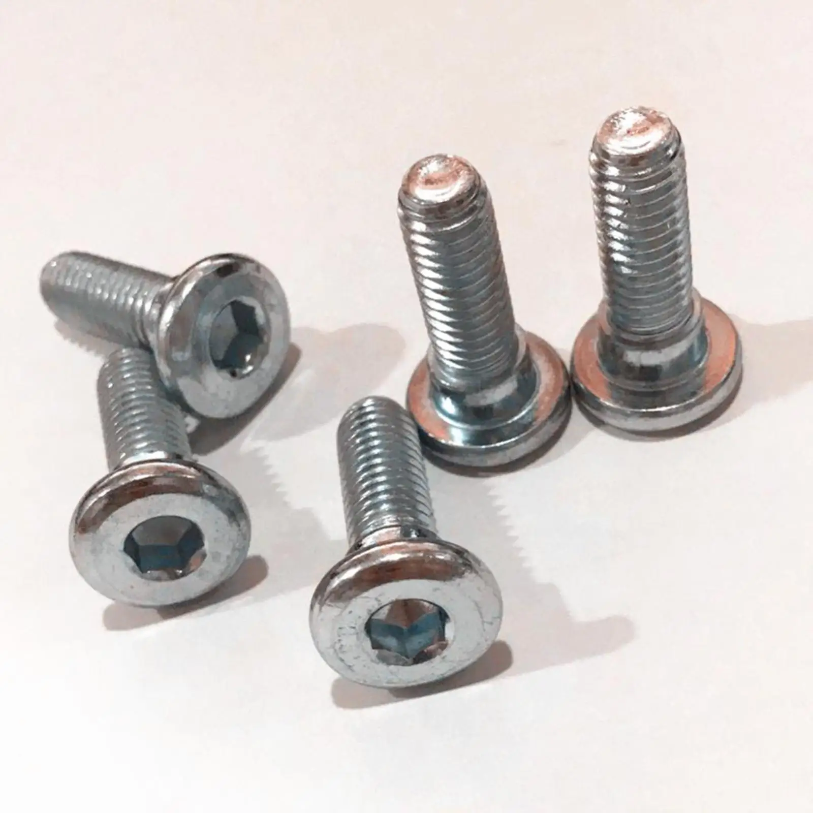 10 Pieces Brake Disc Rotor Screws Replace Parts Lightweight Easy to Install Stainless Steel Motorcycle Disc Brake Rotor Bolt