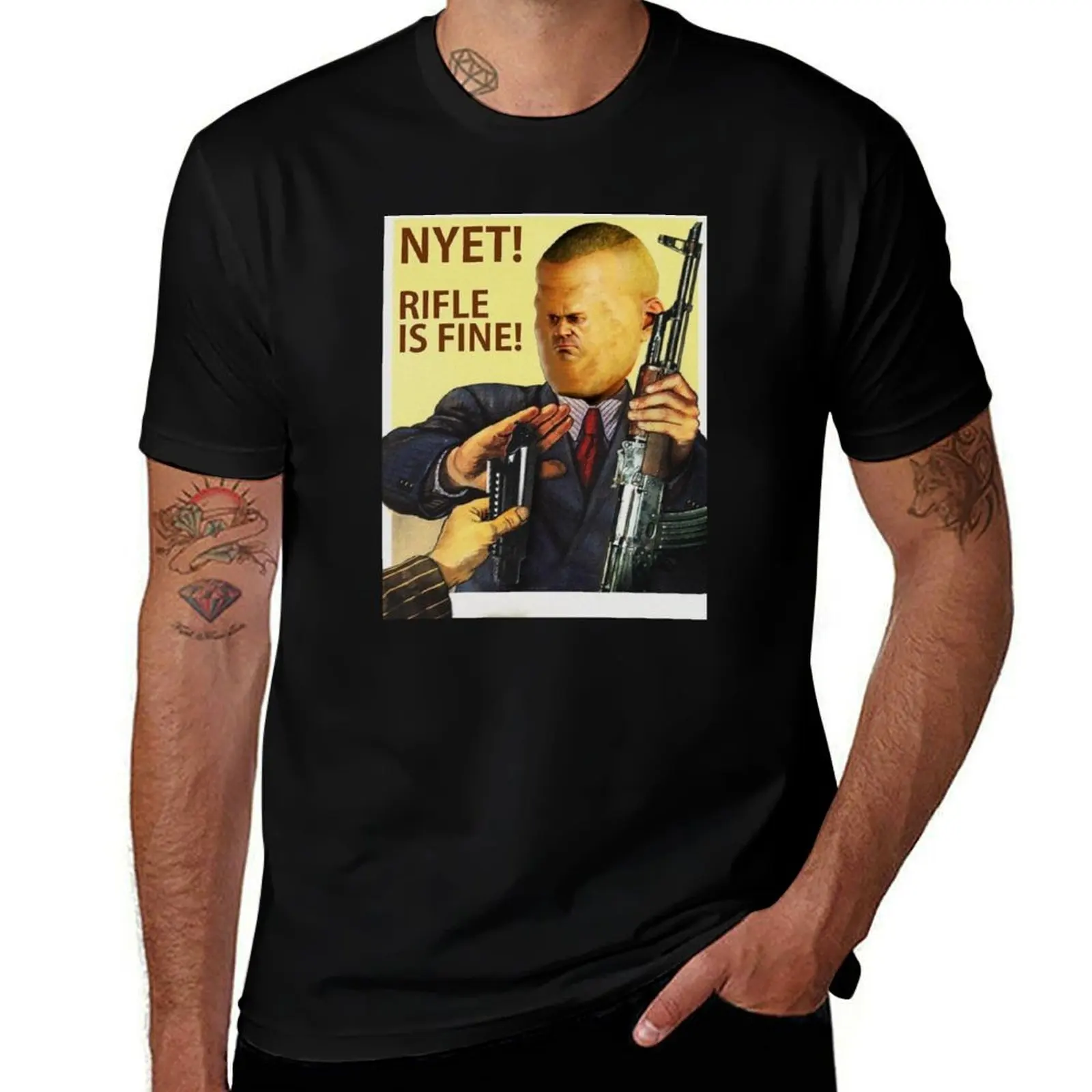 

Escape from Tarkov - BEAR NYET T-Shirt Man t-shirt sports fans oversized t shirt tops mens t shirts