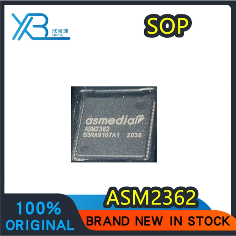 

(3/50 pieces) ASM2362 QFN64 M2362 package USB control chip New original IC Spot delivery fast