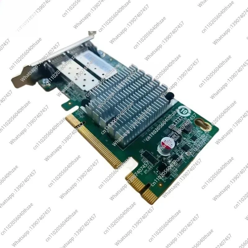 for Chip X520 DA2 82599ES PCIe X8 10Gb SFP Plus Network Dual Port Ethernet Adapter for Servers Desktops and NAS
