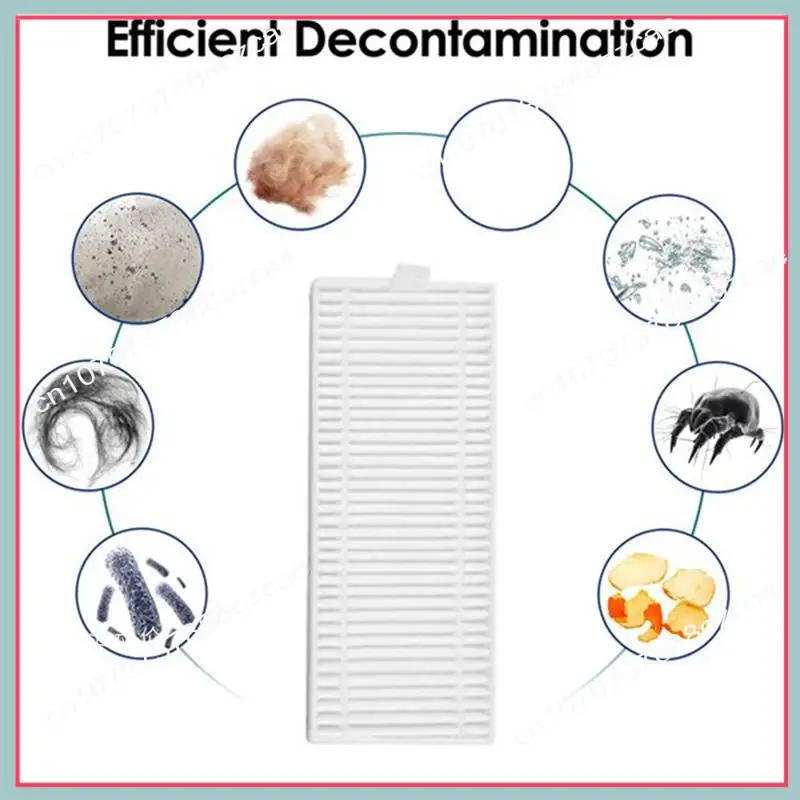 A26p 17 peças para 360 para botslab s8 plus/s8/s8 plus para ezviz re4/re5 plus peças de aspirador de pó principal escova lateral filtros esfregão