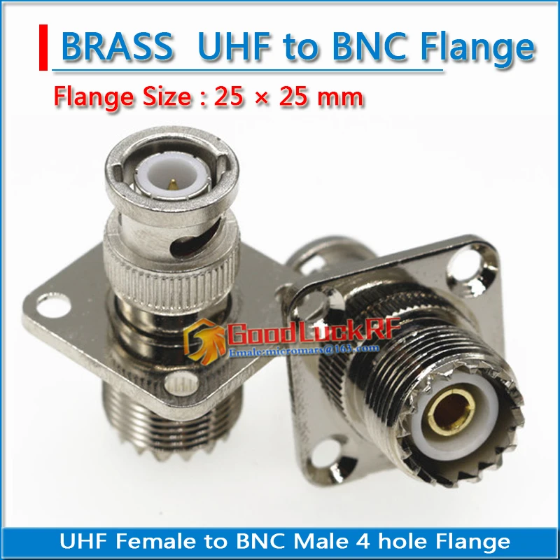 PL259 SO239 UHF Fe to SMA BNC UHF N TNC Female Q9 Male Plug 4 Hole Flange Panel Mount RF Coaxial Adapters Connector Coax Socket