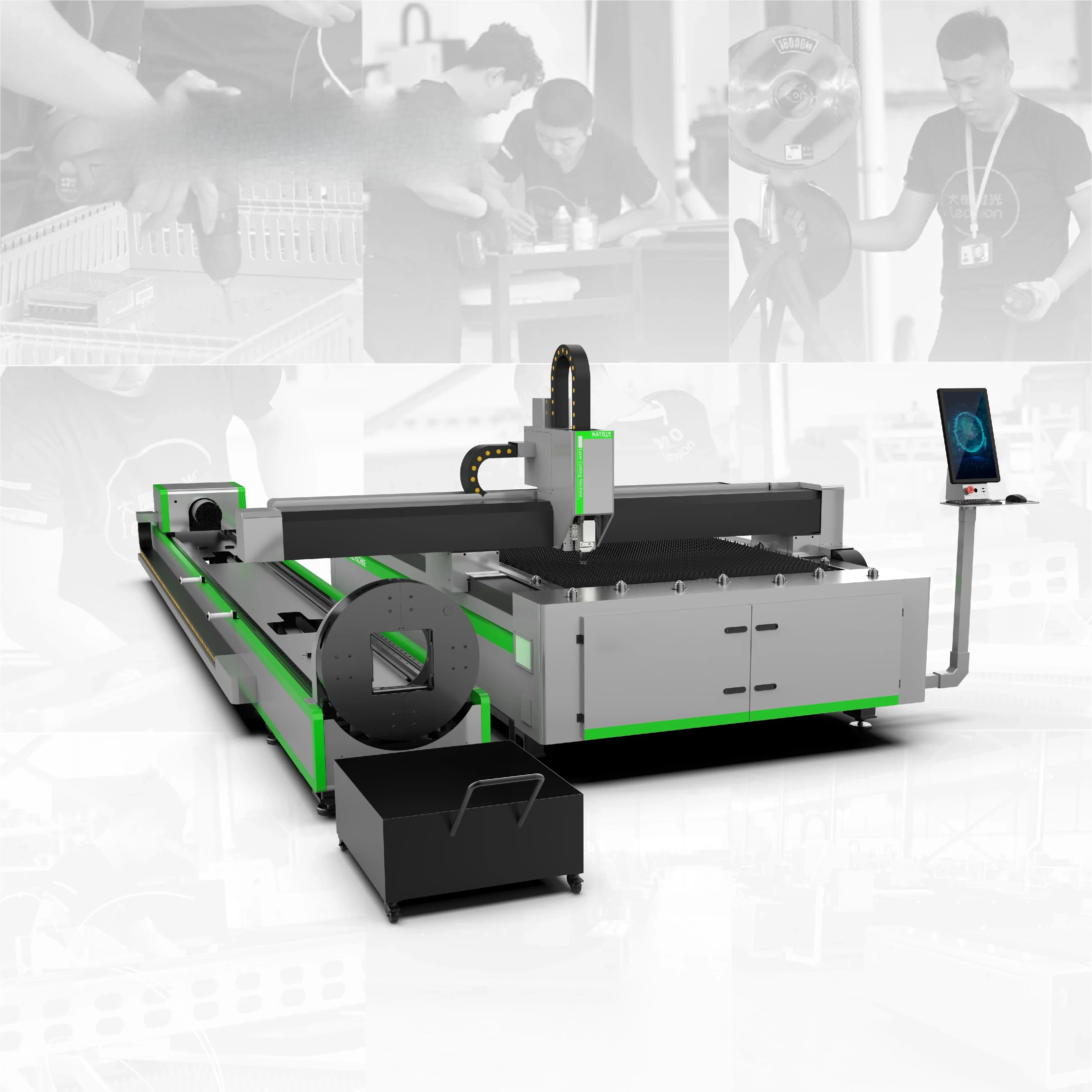 

Станок для лазерной резки металла с ЧПУ для листов и труб