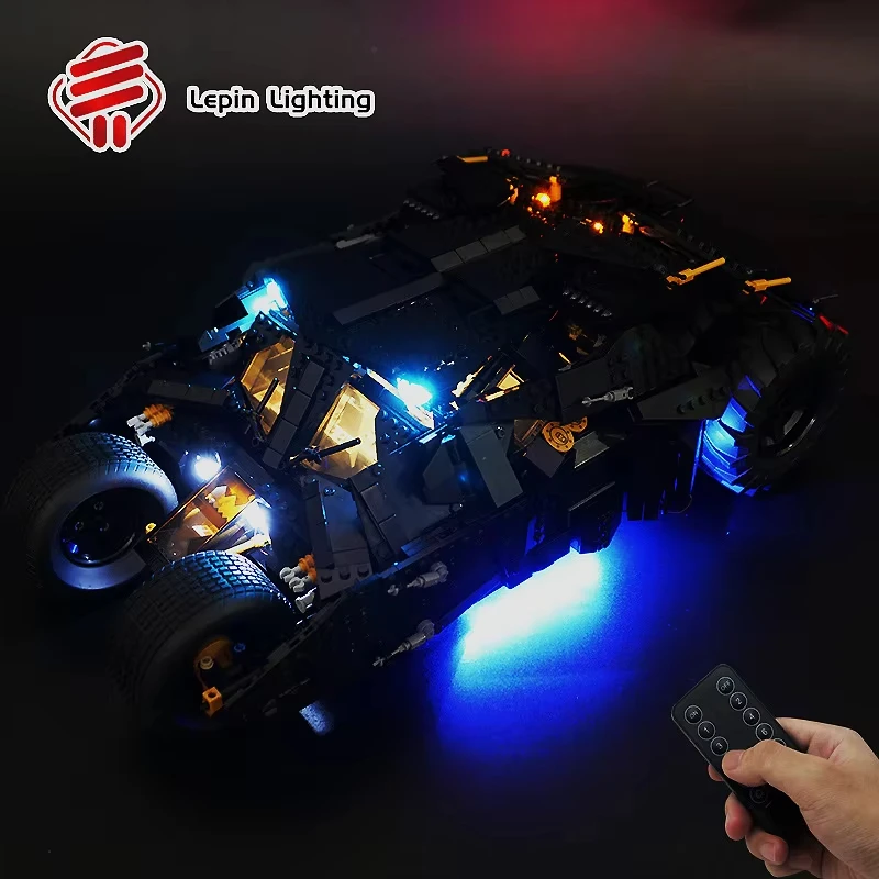 DIY RC LED Light Kit For LEGO 76240 Batmobile Tumbler   (Only LED Light,Without Blocks Model)