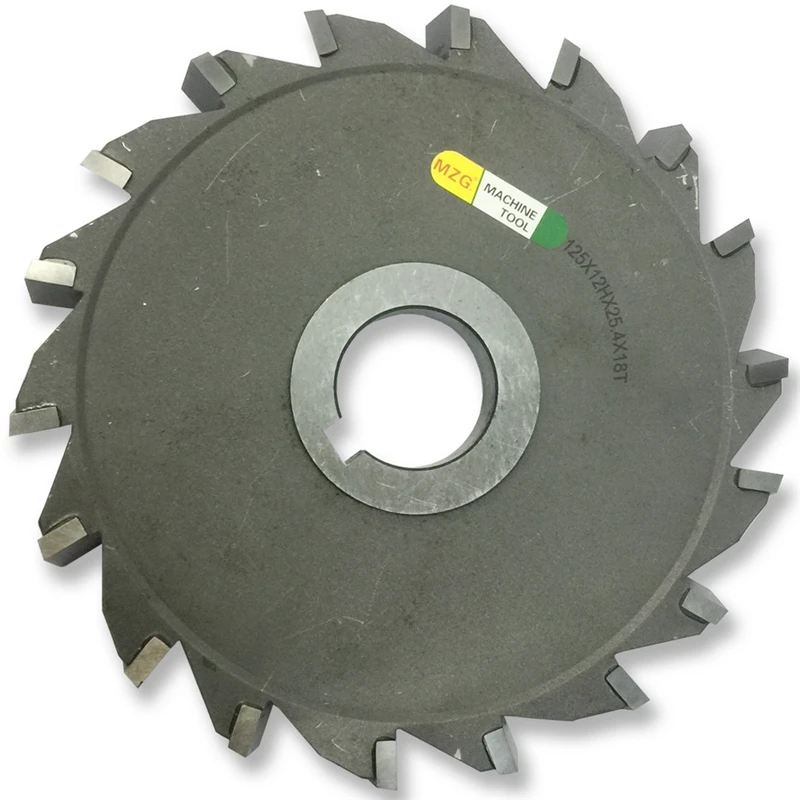 Maifix Cutting Straight-Tooth 75-200mm Welding Edge Type Tungsten Steel Side Processing T-groove Milling Cutter