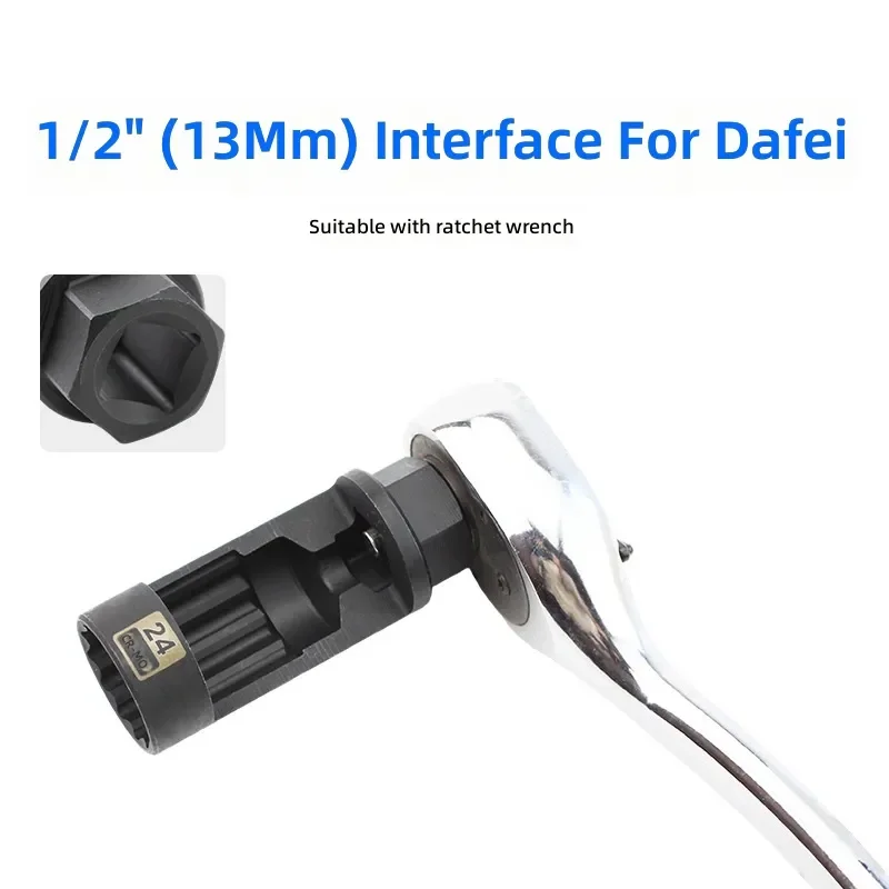 for Shock Absorber Seat Nut Removal Sleeve for Shock Absorber Sleeve Removal Tool Oxygen Sensor Removal Tool Set