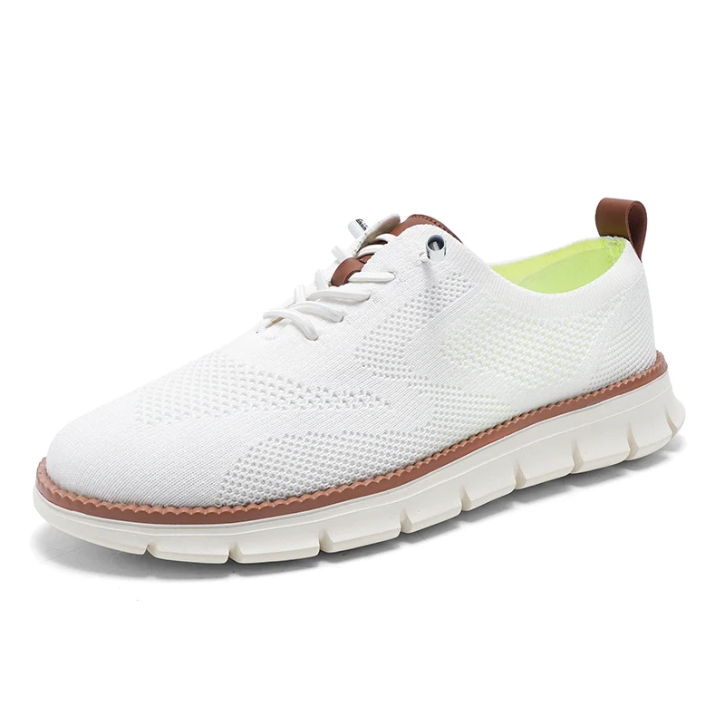 

TRAKKER 2026 Men's Casual Dress Shoes Fashion Walking Sneakers Mesh Business Oxfords Work Lightweight Soft Sole for Women's
