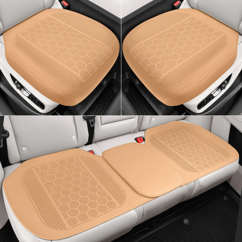 المضادة للانزلاق العالمي مقعد السيارة يغطي ل Volwsagen VW Amarok Golf 8 7 6 5 4 Tiguan Bora Jetta ID4 هدايا السيارات الداخلية اكسسوارات