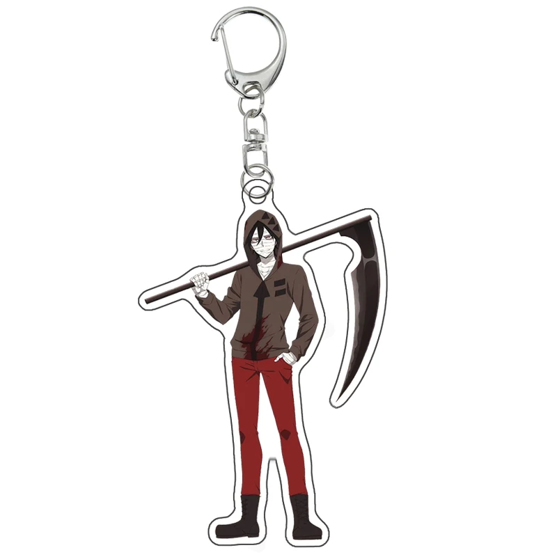 Angels of Death Eddie Rachel Gardner Ray Zack Catherine Acrylic Self-Made Anime Character Series Game Backpack Pendant Key Chain