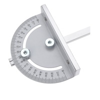 Goniometer Stainless Steel Protractor Metal Ruler Multi Angle Measuring Ruler Carpentry Tool Angle Meter Angle Finder Goniometro