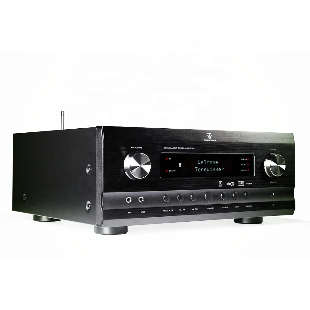 AT-2000 11.2-Channel Dolby Atmos AV Receiver DTS Integrated Amplifier for Home Theater