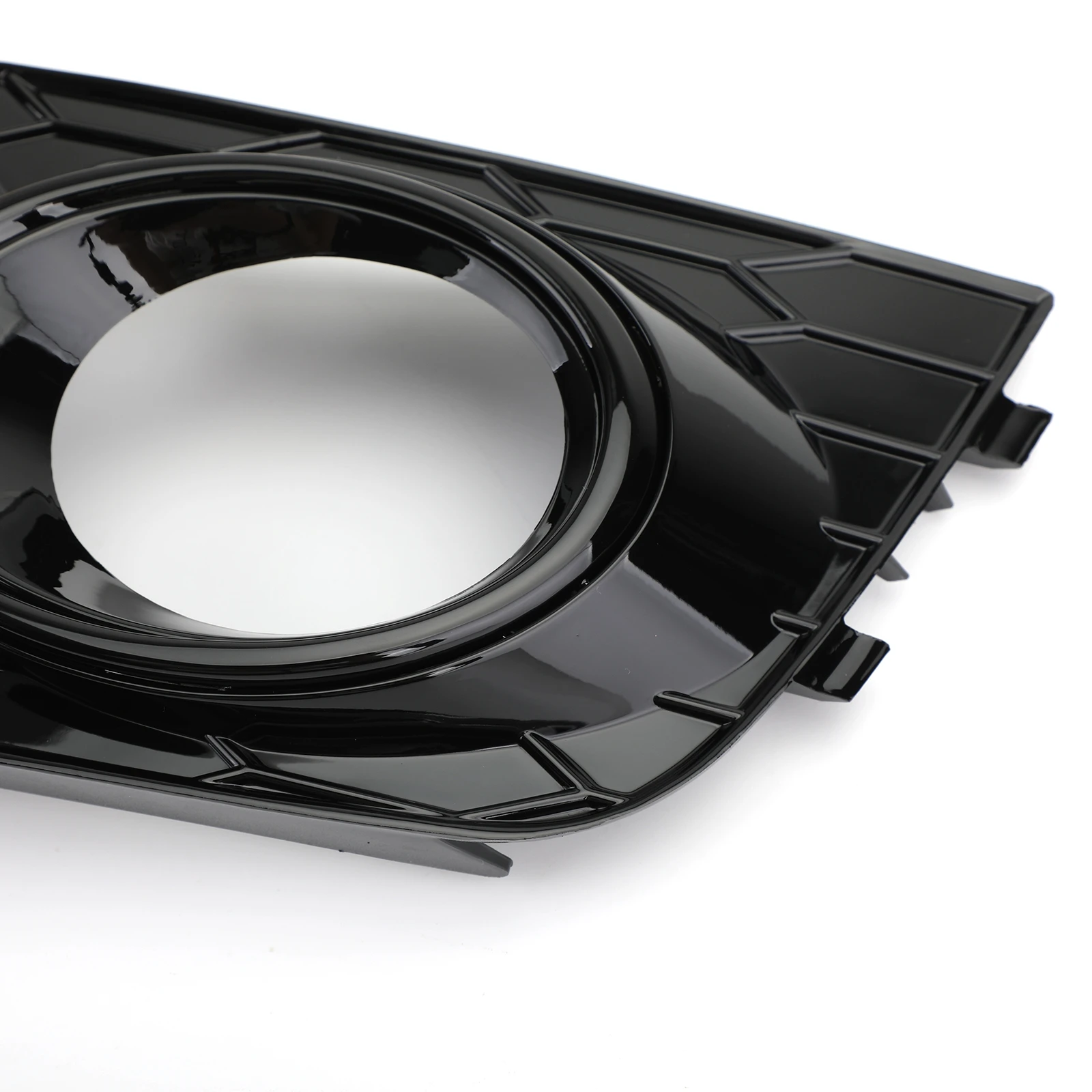 Artudatech Pair Honeycomb Mesh Fog Light Open Vent Grill Intake For Audi A4 B8 2009 2010 2011 2012