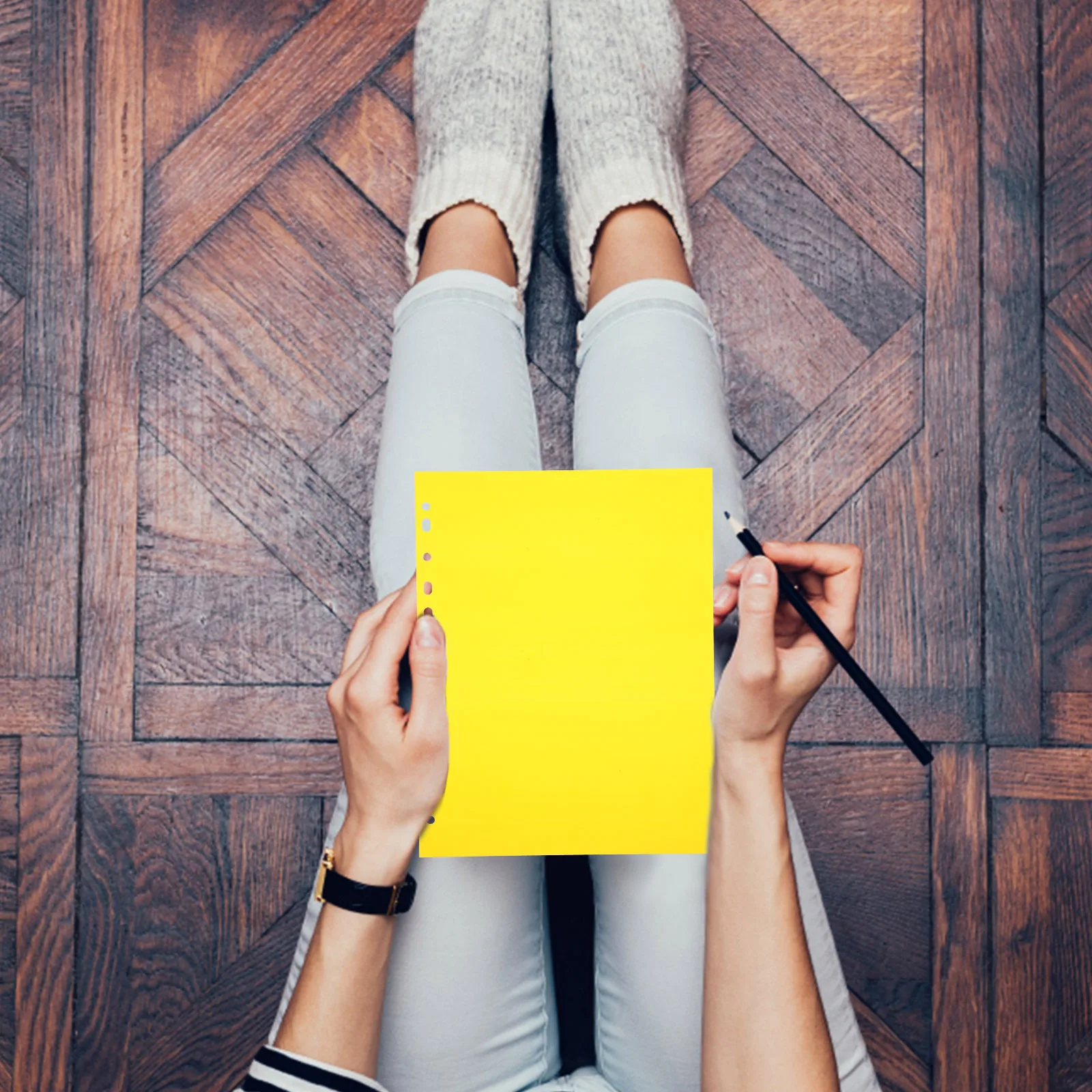 

15pcs Plastic File Dividers Bright Tabs Binder Index Page Separators Notepad Markers Loose-Leaf Dividers Notebook Supplies