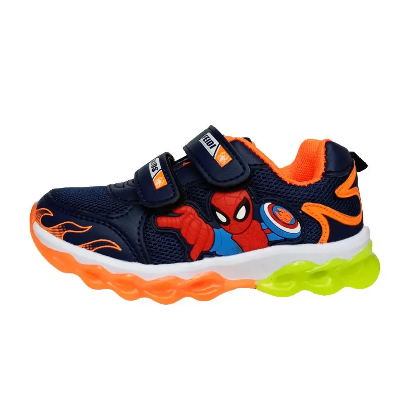 Spider-Man Mesh Breathable Anti-Slip Sneakers for Boys, New Casual Sport Shoes for Kids New Arrival