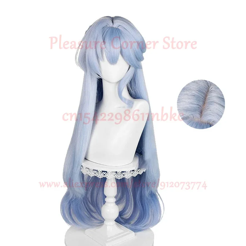 

2025 yiyi Honkai Star Rail Long Blue Gradient Game Cosplay Wigs Heat Resistant Synthetic ROBIN Wig