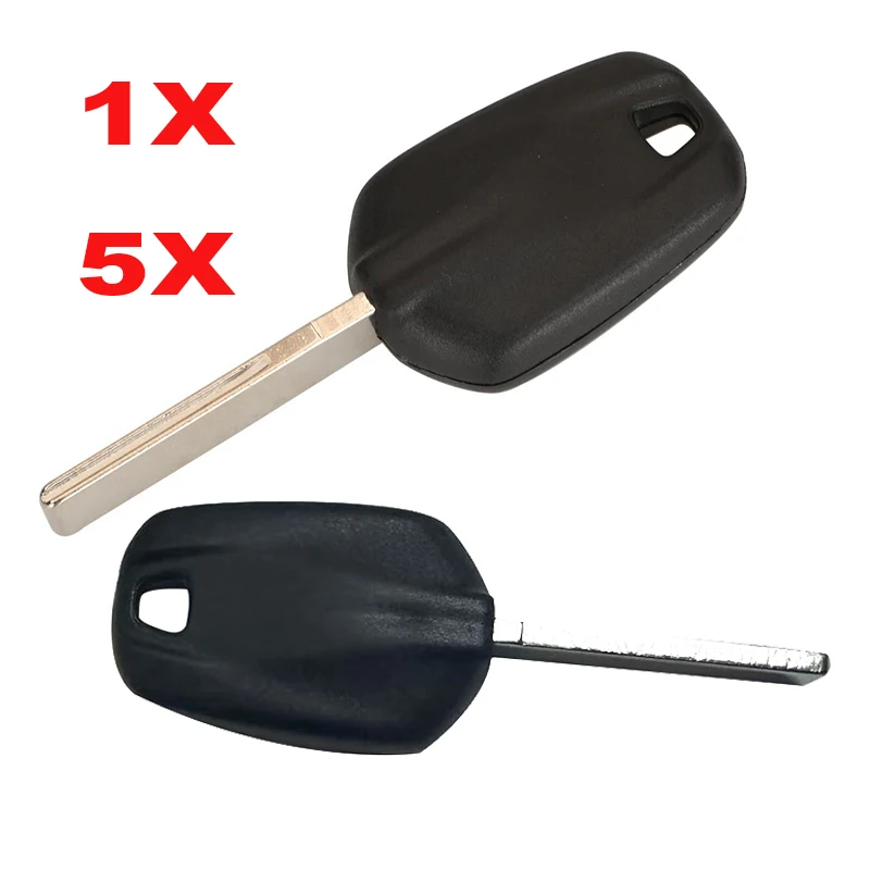 

Jingyuqin X1 X5 дистанционный транспондер, необрезанный пустой чехол для автомобильного ключа, сменный брелок без чипа для Peugeot 508 с лезвием HU83