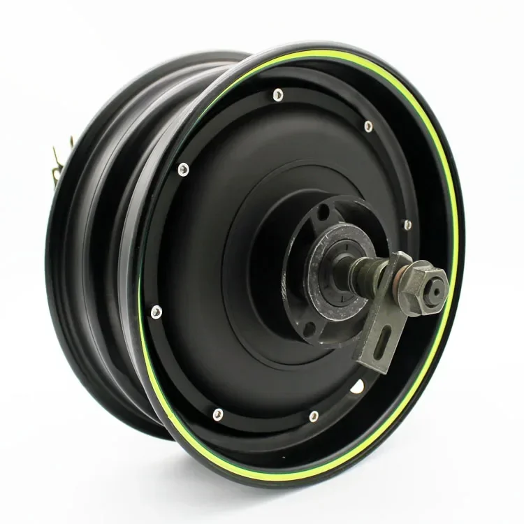 

！10 inch 2Kw72V waterproof wheel electric motorcycle scooter brushless DC motor for high speed power