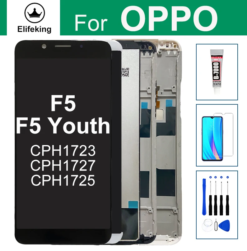 تقرير ونصيحة حول شاشة LCD الأصلية لجهاز OPPO F5 Youth بحجم 6.0 بوصة (نموذج CPH1725)